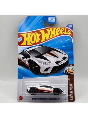 Hot Wheels Lamborghini Huracán Sterrato White 2025 Safari Mode 1/5 41/250
